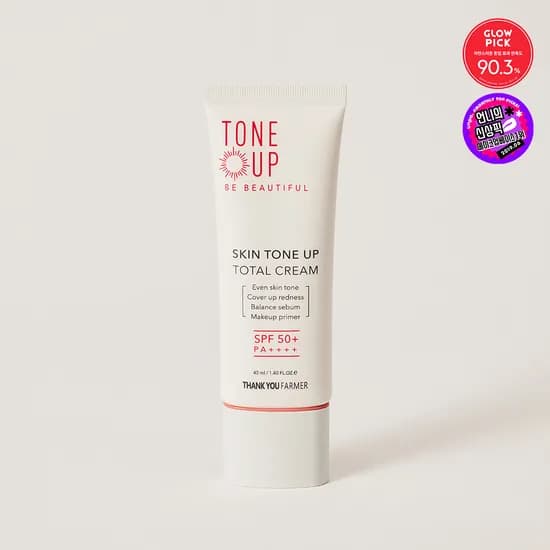 땡큐파머 스킨 톤 업 토탈 톤업 크림 40ml SPF50+ PA++++