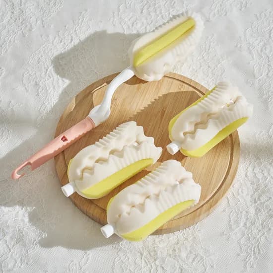 리에또 리필형 젖병솔 리필 스펀지 3P 세트 롱 젖꼭지솔 1P증정
