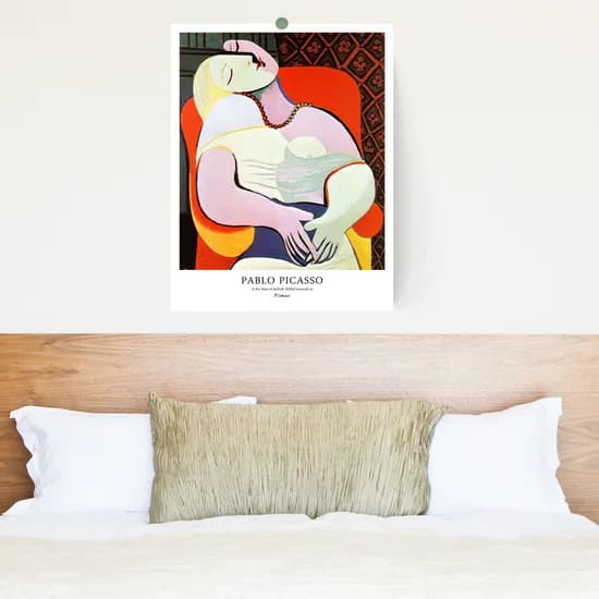 피카소 드로잉 포스터 그림 액자 A4