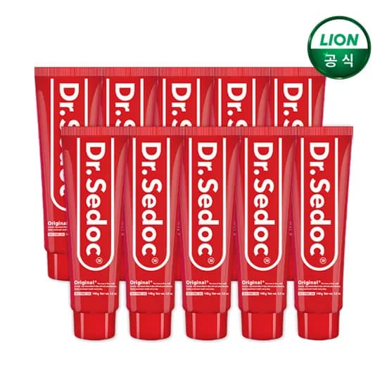 닥터세닥 오리지날 플러스 치약 140g x 10개