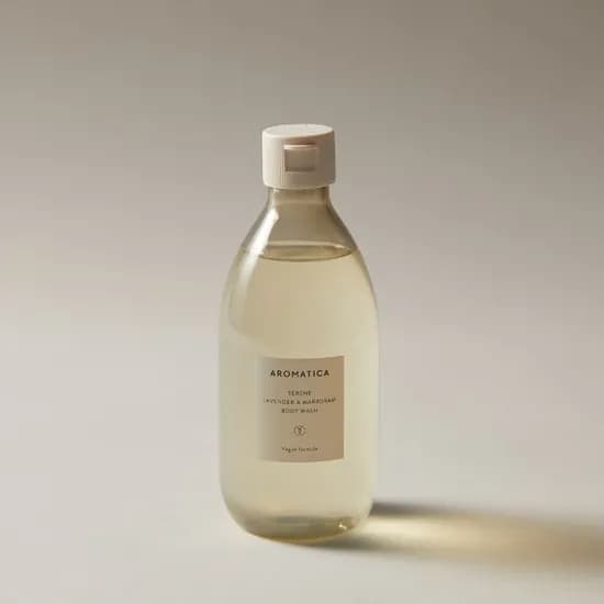 아로마티카 서렌 바디워시 라벤더 & 마조람 300ML 향좋은 바디워시 클렌져 샤워 젤