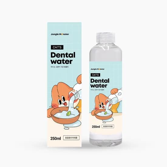 정글몬스터 마시는 고양이 치약 캣 덴탈워터 250ml, 1개