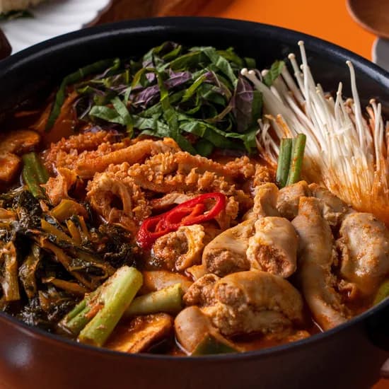 집에서먹자 곱창전골 곱이고운 푸짐한 간편조리 캠핑 시래기 곱창전골 1kg