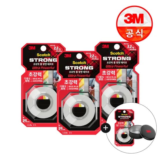3M 초강력 다용도 폼 강력 폼 양면테이프 UP213
