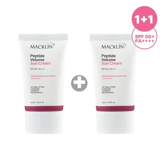 맥클린 펩타이드 혼합자차 선크림 50ml SPF 50+ PA++++ 2개 18,900원