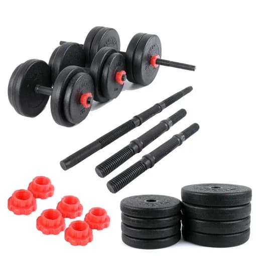 무게조절 덤벨 조립 아령 조립식 세트 15kg
