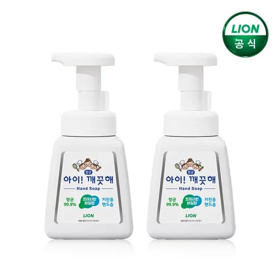 아이깨끗해 핸드워시 키친용 250ml 본품 2개