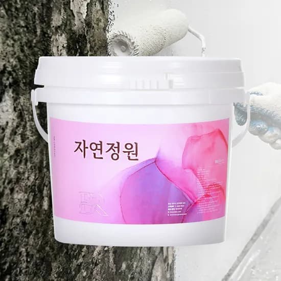 자연정원 곰팡이 결로 방지 페인트 베란다 탄성코트 친환경 셀프 규조토 단열 화이트 10kg
