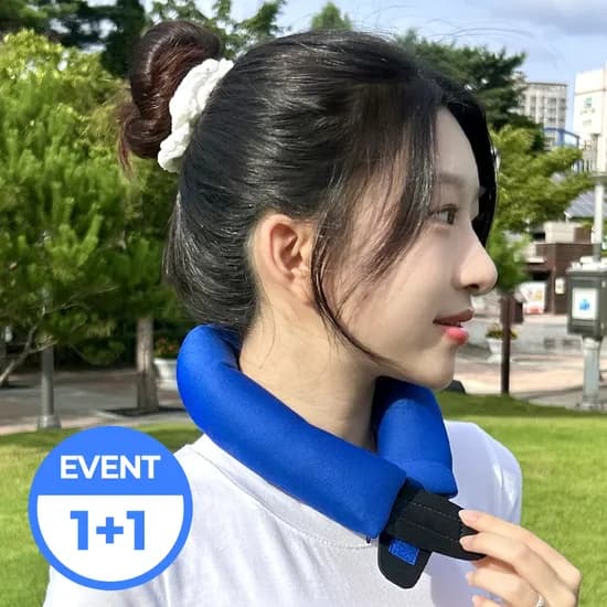 1+1 대용량 넥쿨러 430g 쿨넥 쿨스카프 쿨링 아이스 넥밴드 얼음 목걸이 골프 등산