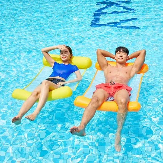 스윔어바웃 릴렉스 워터해먹 감성 해먹튜브 성인 어린이 수영 물놀이 그물 베드 대형튜브