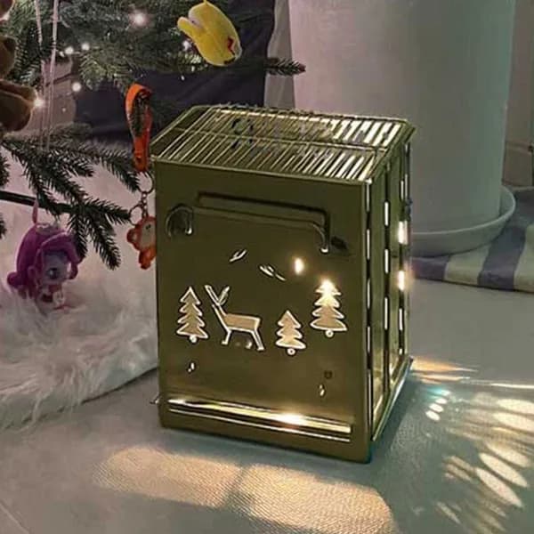 접이식 캠핑 불멍 화로대 미니 화로 우드스토브 대형 27cm