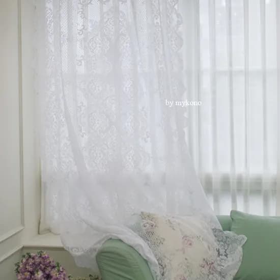 벨기에 레이스 식탁보 커텐레이스 14,800원