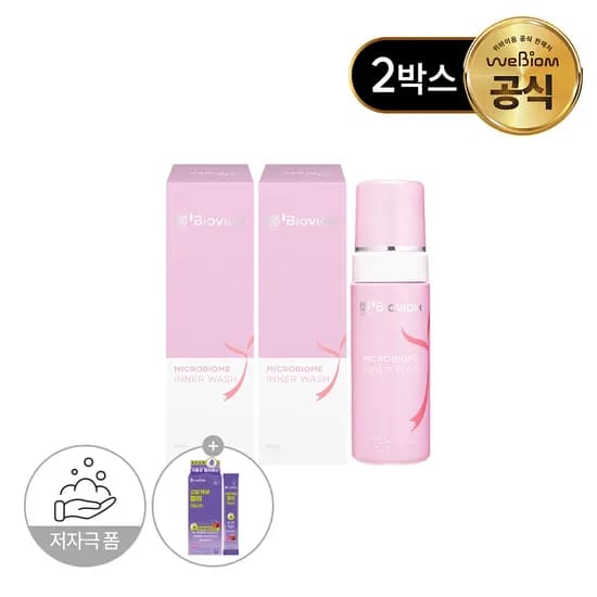위바이옴 마이크로바이옴 이너워시 여성청결제 150ml, 2개