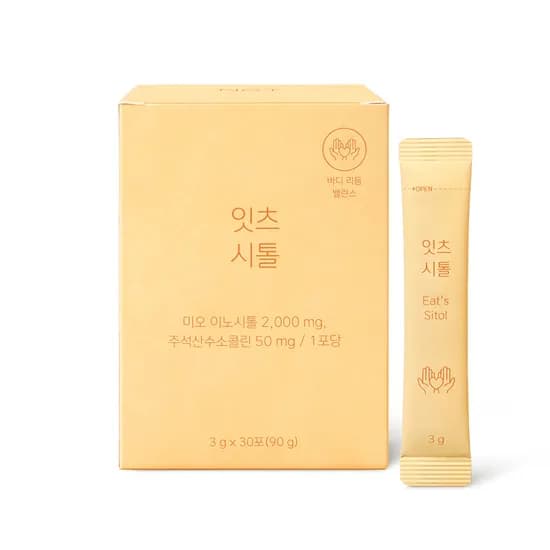 NGT 네츄럴굿띵스 잇츠시톨 임산부 이노시톨 콜린 엽산 비타민D 크랜베리 30포, 1개
