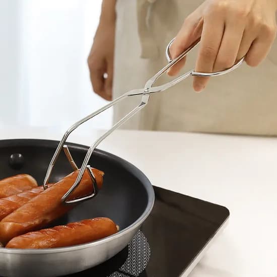 무디타 스텐 주방 마스터 삼각 집게 24cm / 요리용 캠핑 고기 집게