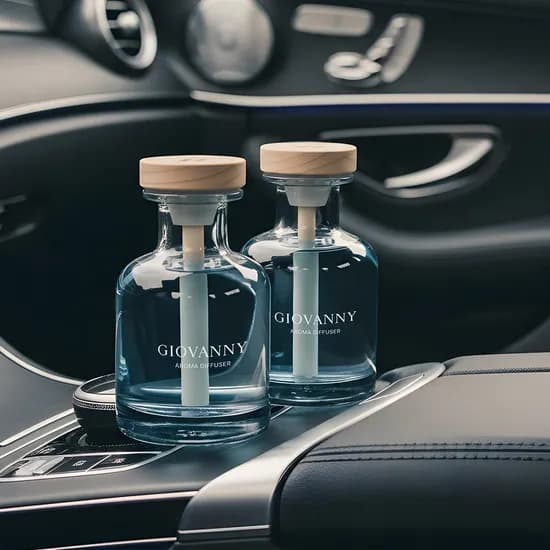 지오바니 차량용 방향제 자동차 디퓨저 150ml, 블랙체리