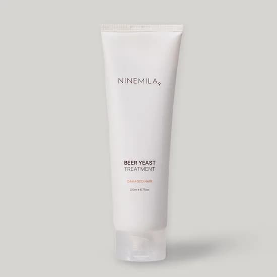 나인밀라 카밍비어 (맥주효모) 트리트먼트 미용실 LPP 단백질 헤어팩 자몽향, 200ml, 1개