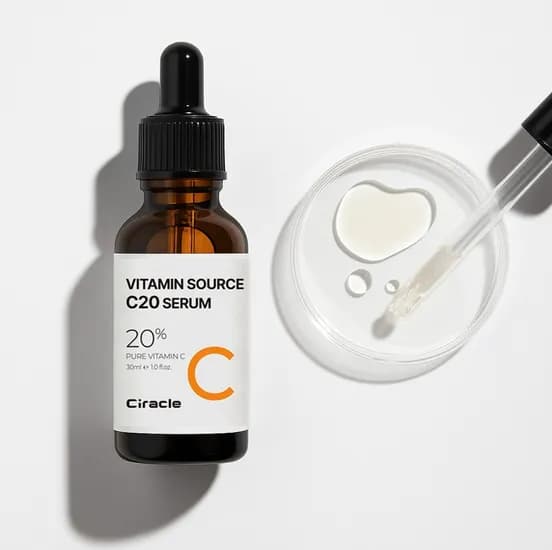 씨라클 순수비타민C 20% 나이아신아마이드 잡티 모공 미백 주름개선 세럼 30ml 1개