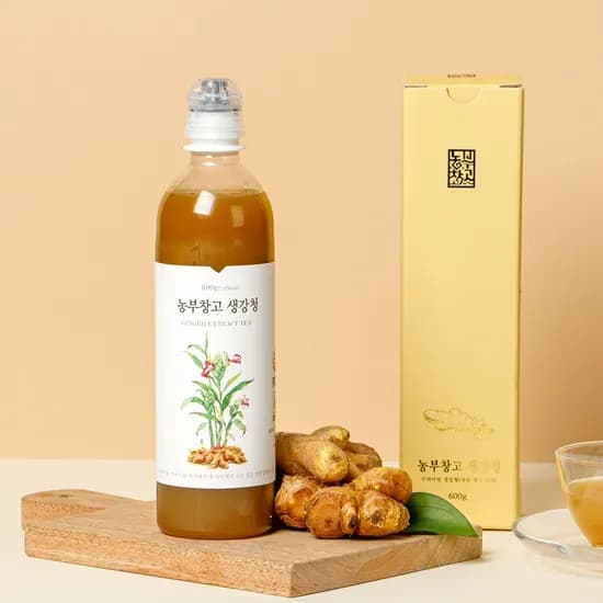 농부창고 생강청 600g 수제 생강차