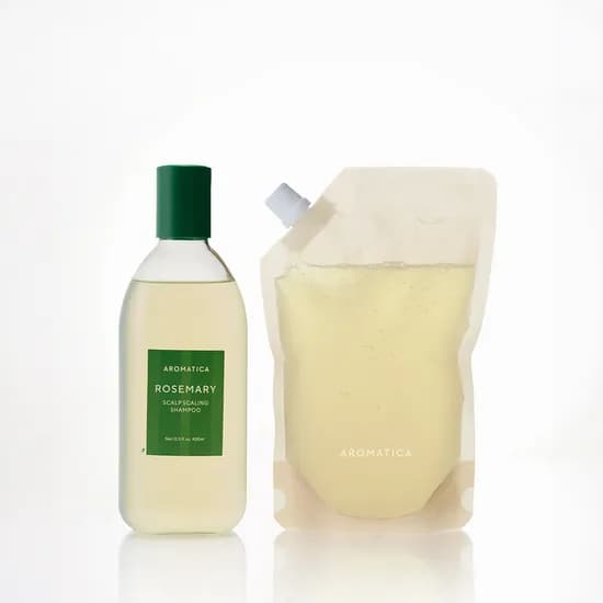 아로마티카 샴푸 400ml 리필 500ml 세트 로즈마리 샴푸 리필