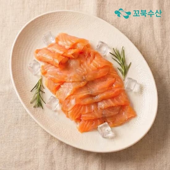 통연어 훈제연어 연어회 필렛 슬라이스 업소용 가정용