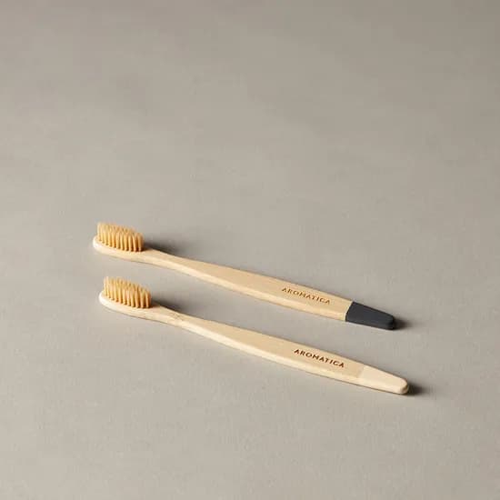 아로마티카 대나무 칫솔 듀오