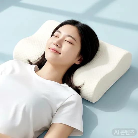 조은자리 메모리폼 베개 기능성 숙면 베개 목이편한 경추 베개 베이직 일반형