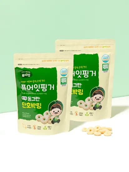 퓨어잇 야채링 아기과자 4,800원