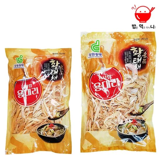 황태채 용대리 황태 명태 북어 먹태 짝태 강원도 특산물 300g 500g