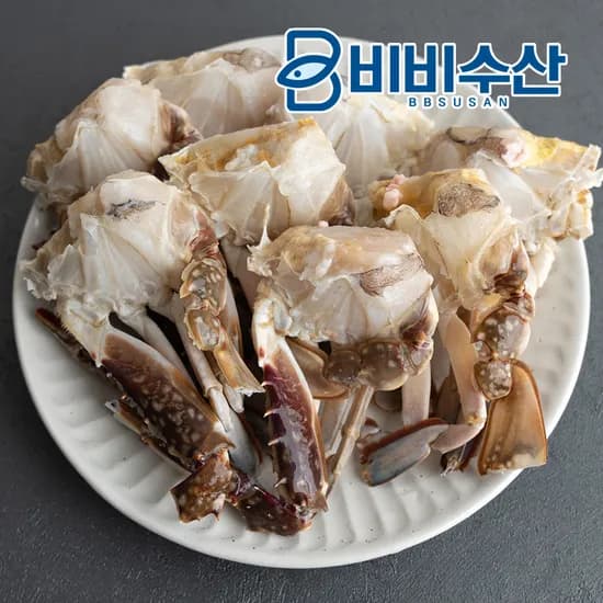 국내산 서해 손질꽃게 500g 속이꽉찬 절단꽃게