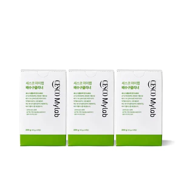 세스코 마이랩 배수구 클리너 40g x5개입 x3박스