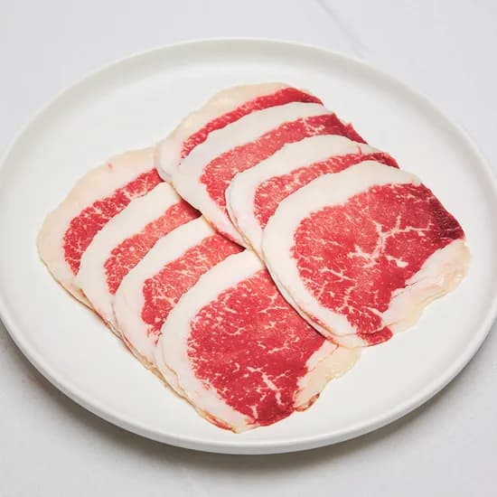 마장동 한우 냉동 구이용 캠핑 반찬 차돌박이 200g