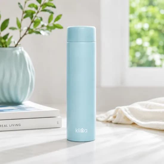 클리나 진공 보냉보온 스텐 포켓 미니 텀블러 200ml 블루
