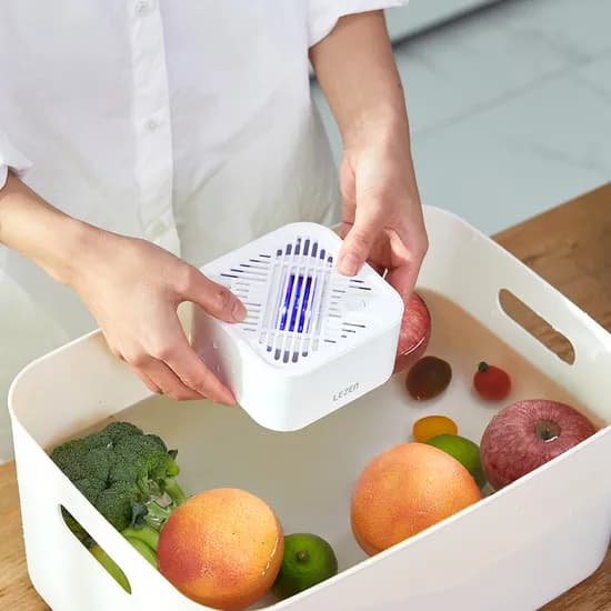 무선 과일 야채 세척기 가정용 위생적 무설치 육아용 주방 세척기 LZC-EW01