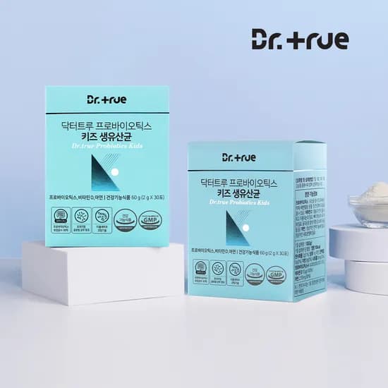 닥터트루 포스트 프로바이오틱스 키즈 유산균 30포, 2개