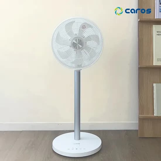 캐로스 선풍기 BLDC 무소음 저소음 거실선풍기 가정용 아기 신생아 스탠드 리모컨 원룸