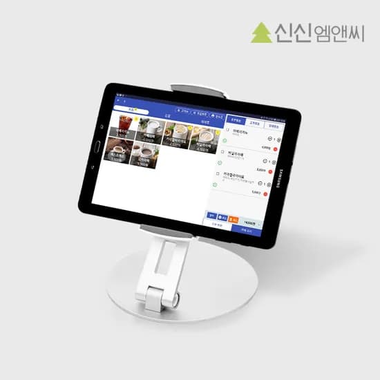 POS 태블릿포스 신신모바일단말기M 스마트오더 카페포스기 휴대용카드단말기 스마일포스M