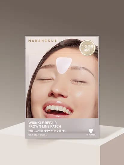 마르시끄 링클 리페어 미간 주름 패치 60매 -수면 인상 방지 테이프