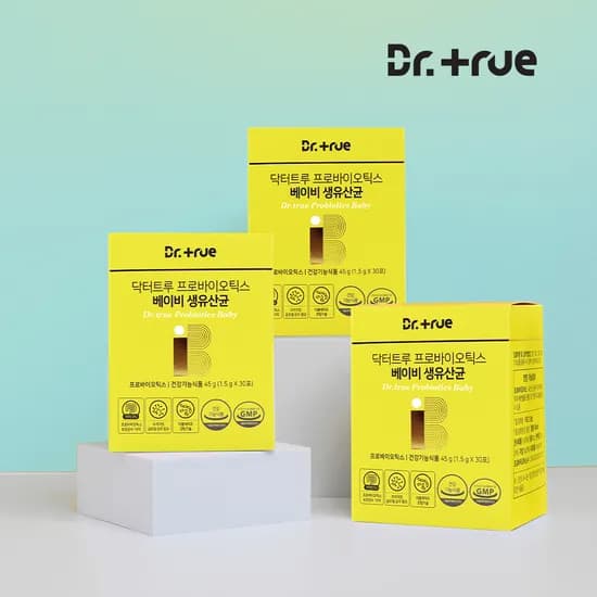 닥터트루 락토바실러스 프로바이오틱스 베이비 유산균 30포, 3개