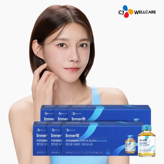 CJ 이너비 팻다운 파워번 마스터 가르시니아 10개입, 6개