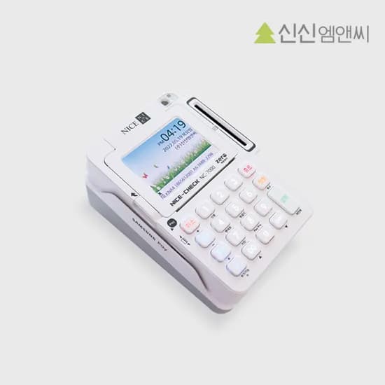 일체형 미니 유선 카드단말기 IC카드체크기 NC-7000 멀티패드 토스프론트 Npay커넥트