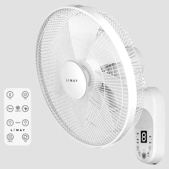 저소음 BLDC 벽걸이선풍기 무소음 리모컨 가정용 욕실 화장실 68,900원