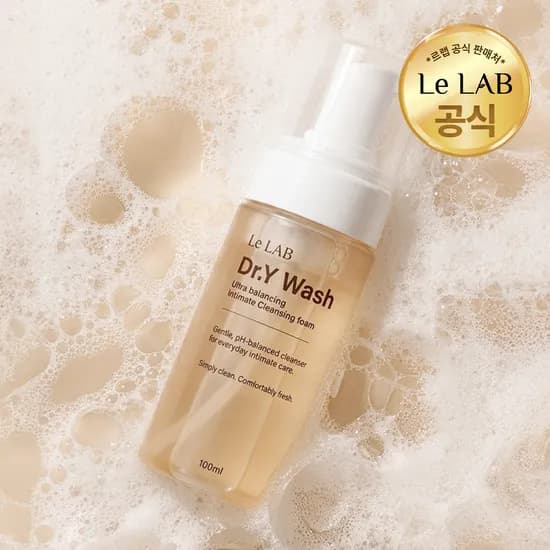 르랩 닥터와이워시 미산성 여성청결제 저자극 유산균 폼타입 100ml, 1개