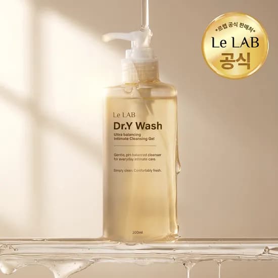 르랩 닥터와이워시 미산성 여성청결제 저자극 유산균 젤타입 200ml, 1개
