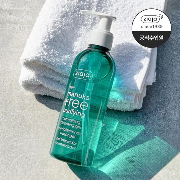 지아자 마누카트리 클렌징젤 지성 트러블피부 모공 클렌징폼 200ml, 1개
