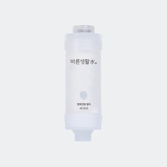 바른생활수 정화전용 샤워필터 샤워기 필터 녹물 불순물 제거