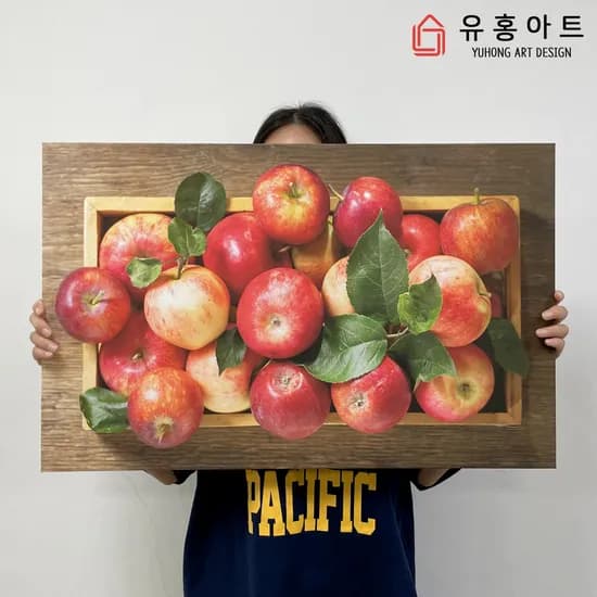 사과 그림 캔버스 인테리어소품 3호