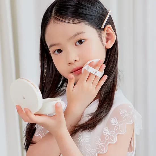 오가베베 무기자차 유아 아기 선팩트 논나노 선쿠션 선크림 자외선차단제 SPF50