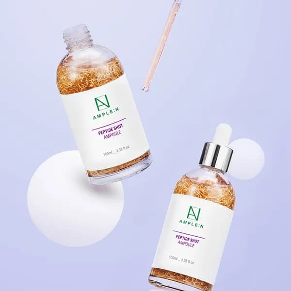 앰플엔 펩타이드샷 녹는실 탄력 리프팅 앰플 100ml, 2개