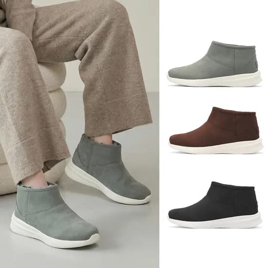 데이워크 발편한 아치깔창 여성 앵클부츠 포르테 3color